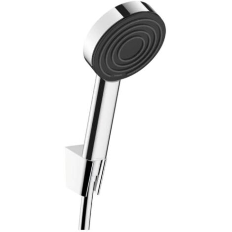 hansgrohe Ensemble de support de douche Pulsify S 1jet 24301000 avec flexible de douche 125cm, chromé