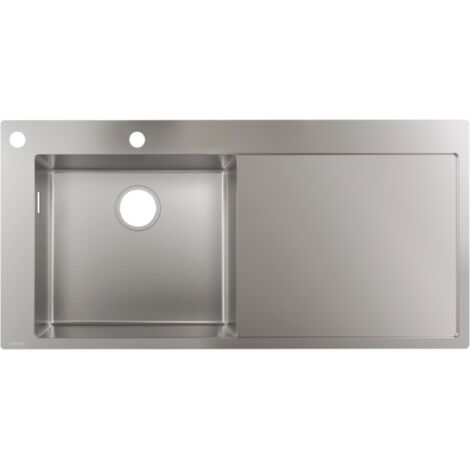 Hansgrohe Éviers - Évier à encastrer S718-F450, inox 43332800