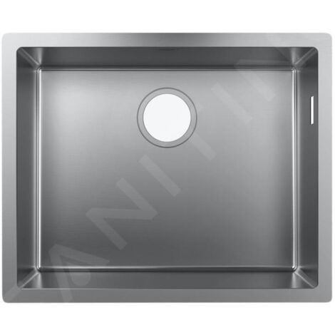 Hansgrohe Éviers - Evier encastré S719-U500, inox 43427800