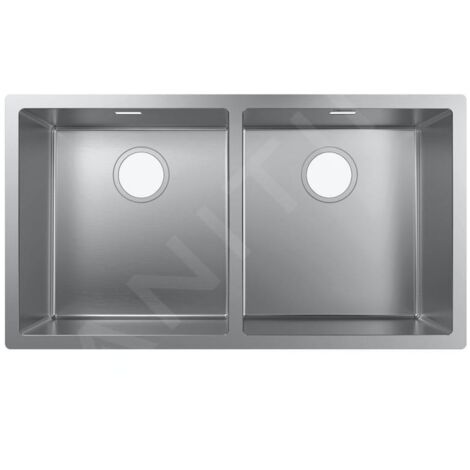 Hansgrohe Éviers - Evier encastré S719-U765, inox 43430800