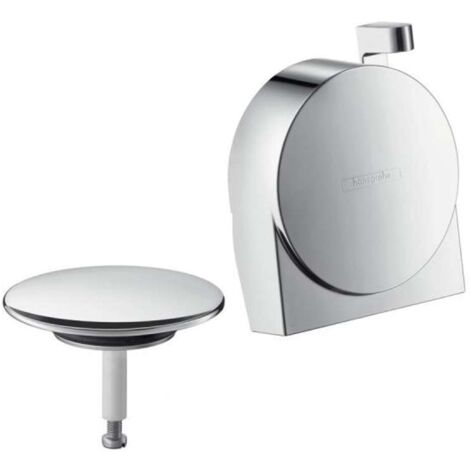 hansgrohe Exafill S Set de acabado, entrada de bañera, juego de vaciado y rebosadero Cromo, 58117000