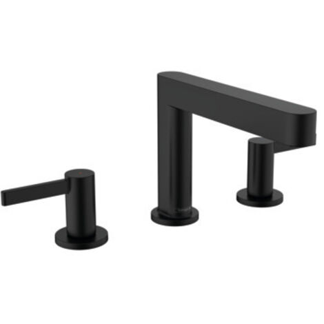 hansgrohe Finoris 3-Loch Waschtischarmatur 110 mit Push-Open