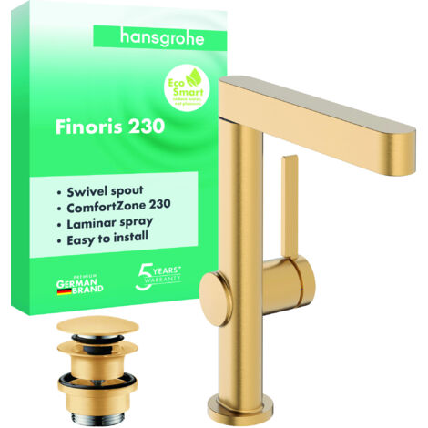 hansgrohe Finoris Einhebel-Waschtischarmatur 230 mit