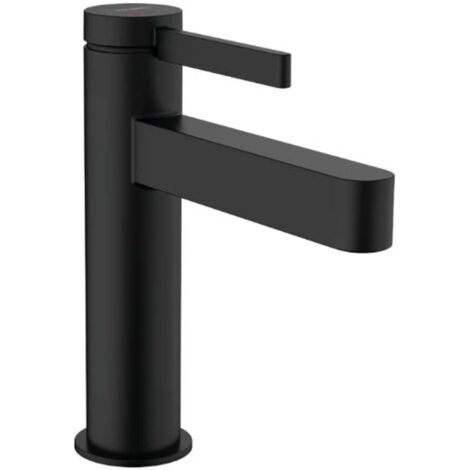 Hansgrohe Finoris - Mitigeur de lavabo avec bonde, CoolStart, EcoSmart, noir mat 76025670