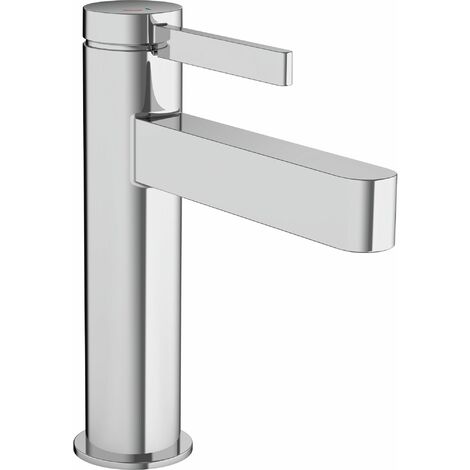 HANSGROHE Finoris Waschbeckenmischer 110 CoolStart, Push-Open Ablauf chrom, 76024000
