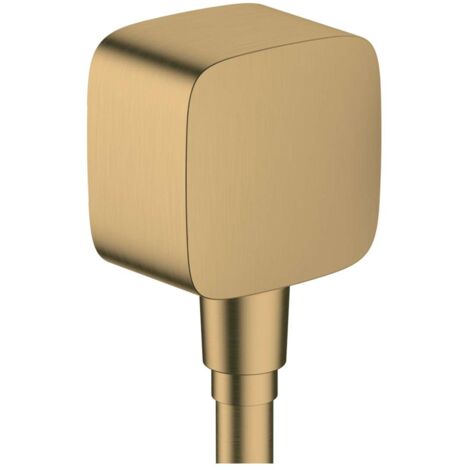Hansgrohe Fixfit - Duschbogen mit Rückschlagventil, Bronze gebürstet 26457140