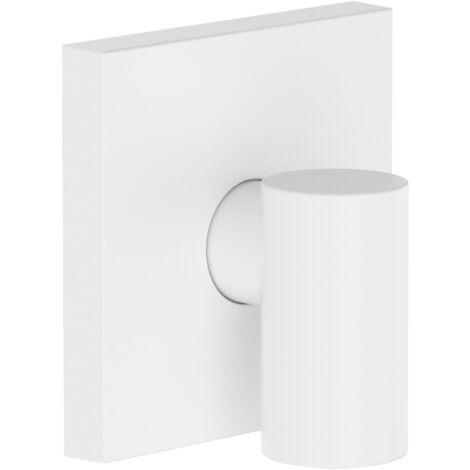 Hansgrohe FixFit Fine E - Codo de pared, blanco mate 28883700