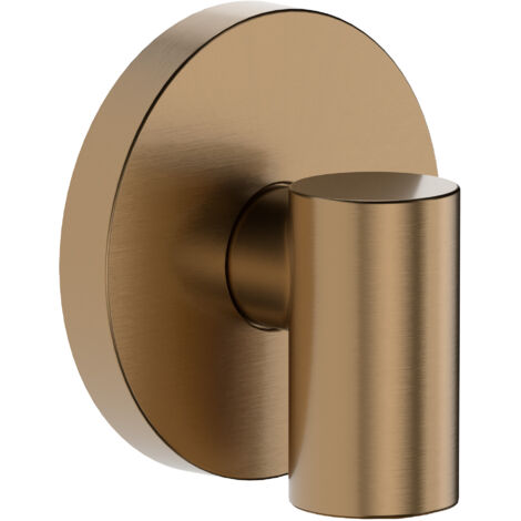 Hansgrohe FixFit Fine S - Soporte de pared, bronce cepillado 28882140