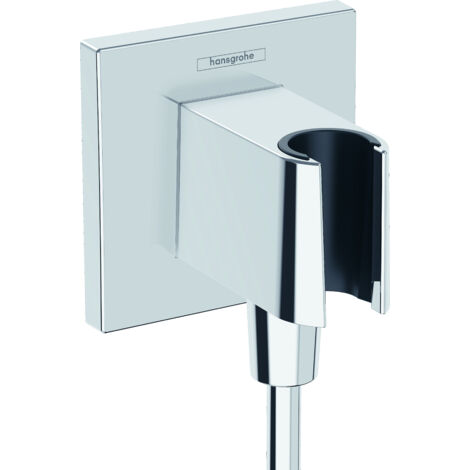 Hansgrohe Fixfit - Presa d'acqua con supporto per doccetta, cromo 26889000