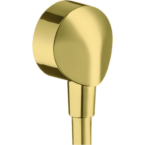 Hansgrohe Fixfit - Raccord du flexible E sans clapet anti-retour, or poli 27454990