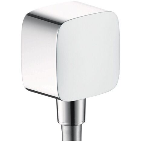 hansgrohe FixFit Wandanschluss DN 15 mit Rückflussverhinderer, Chrom