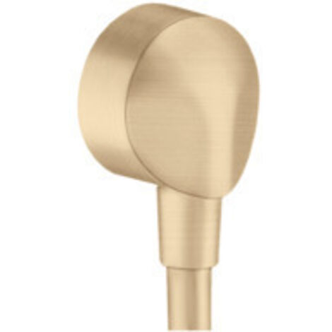 hansgrohe FixFit Wandanschluss E Bronze gebürstet ohne Rückflussverhinderer DN 15