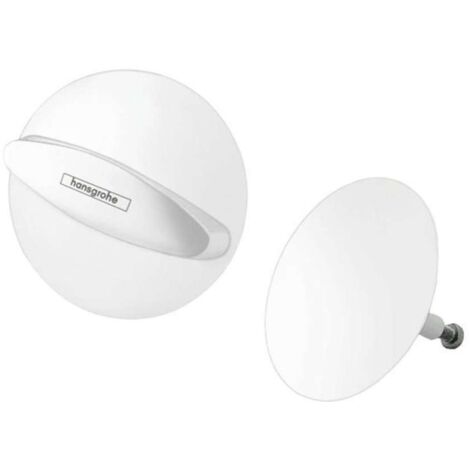Hansgrohe Flexaplus - Conjunto externo embellecedor, blanco mate 58185700