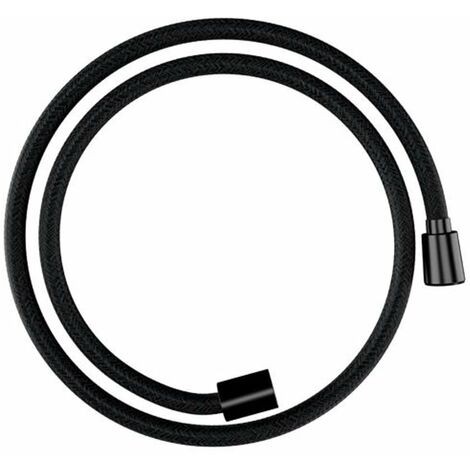 Hansgrohe Flexibles - Flexible de douche 125 cm, chrome noir brossé 28220340