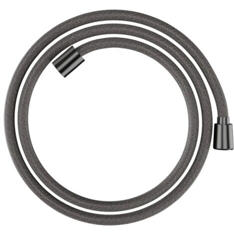 Hansgrohe Flexibles - Flexible de douche, 160 cm, chrome noir brossé 28260340
