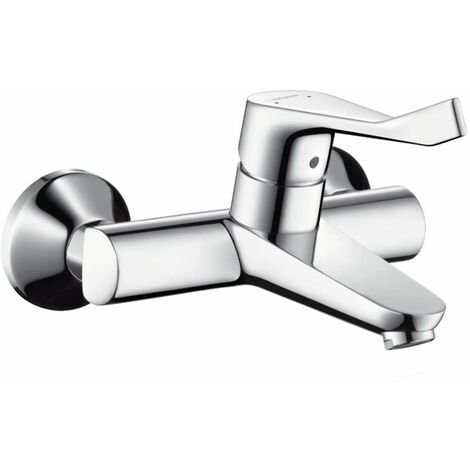 Rubinetteria Hansgrohe Focus E2.Hansgrohe Focus E2 Miscelatore Monocomando A Leva Clinica Per Lavabo Cromato 31913000