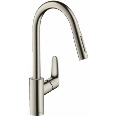 HANSGROHE Focus M41 miscelatore da cucina con doccia estraibile a 2 getti cromo - 31815000