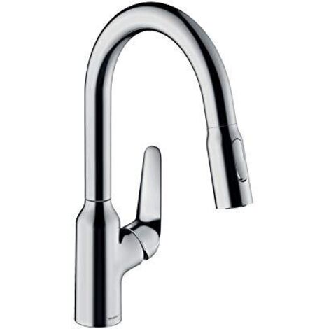 HANSGROHE Focus M42 miscelatore da cucina con doccia estraibile a 2 getti cromo - 71801000