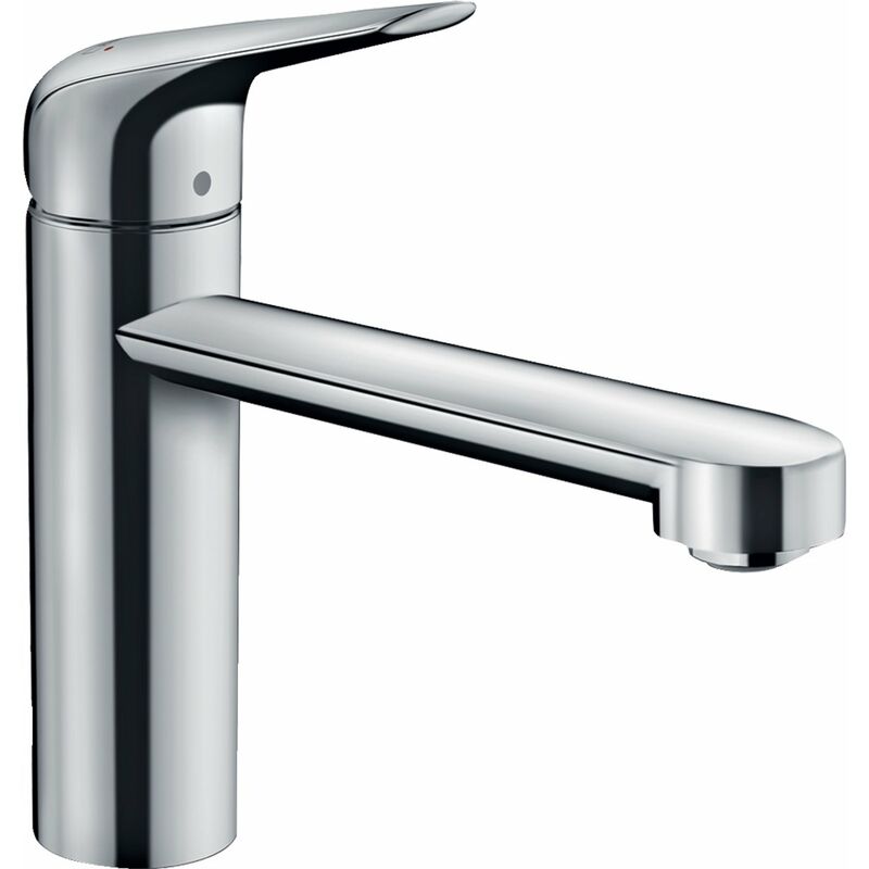 

Hansgrohe Focus M42 Monomando de cocina 120, CoolStart, 1 chorro, cromado - 71805000