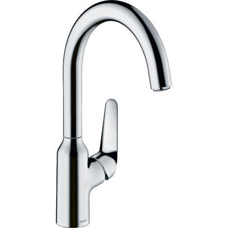 hansgrohe Focus M42 Monomando de cocina 220, 1 chorro, 71802000