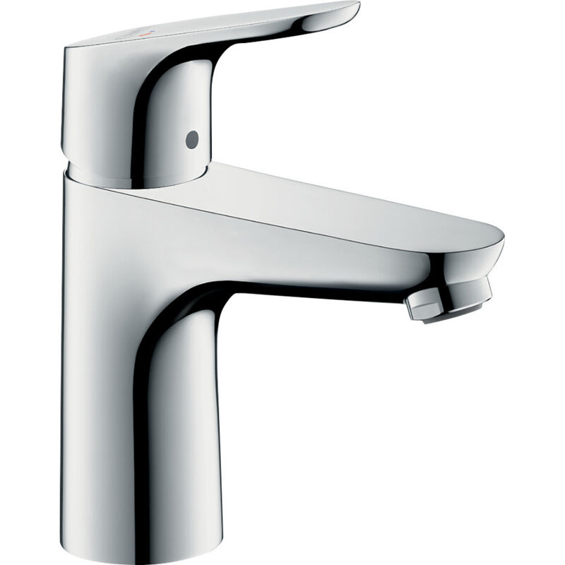 Hansgrohe - Focus - Mitigeur de lavabo 100 CoolStart sans garniture de vidage, chrome 31509000