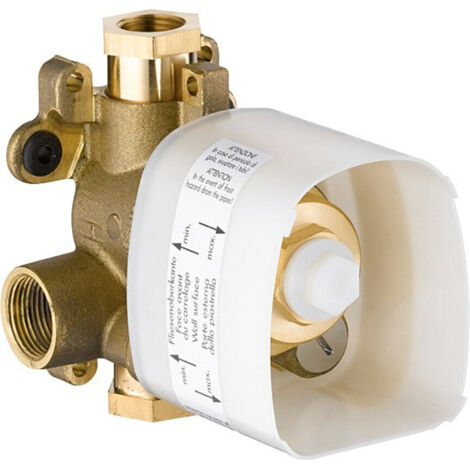 hansgrohe Grundkörper für Thermostatmodul Unterputz 12 x 12,