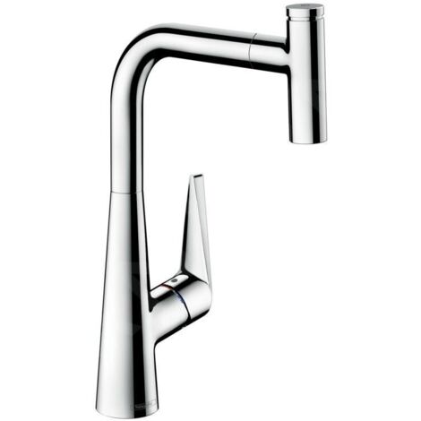Hansgrohe HG Spültischmischer 300 Talis Select M51 Ausziehauslauf 1jet sBox chrom, 73853000