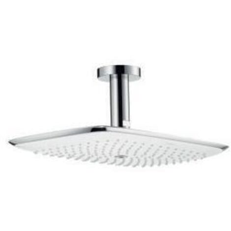 Hansgrohe Kopfbrause PuraVida 400 EcoSmart chrom Deckenanschluss 100mm