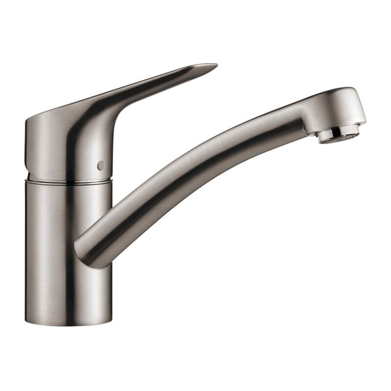 Hansgrohe - Logis 120 mélangeur de cuisine 71831000 chromé , basse pression, bec pivotant à 360 °