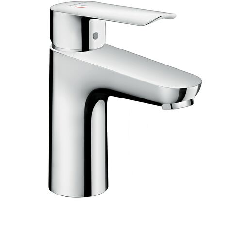HANSGROHE Logis E CoolStart Waschtischmischer, mit Zugstange und Ablaufgarnitur aus Kunststoff verchromt - 71165000