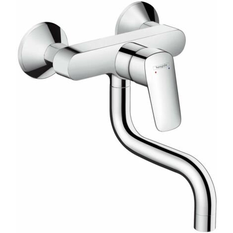hansgrohe Logis M31 Küchenmischer, Wandmontage, Lowspout, 1-jet,
