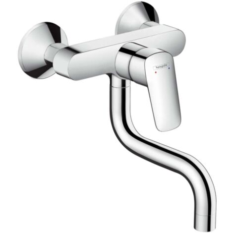 hansgrohe Logis M31 Küchenmischer, Wandmontage, Lowspout, 1-jet,