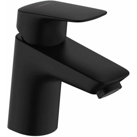 Hansgrohe Logis - Miscelatore da lavabo, EcoSmart, nero opaco 71071670