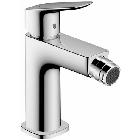 Hansgrohe Logis - Miscelatore per bidet, con sistema di scarico, EcoSmart, cromo 71201000