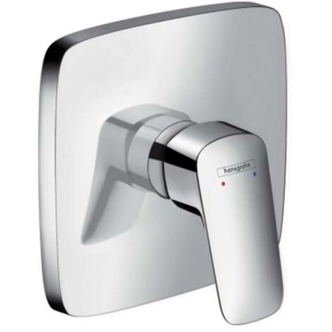 Hansgrohe – Mitigeur de douche encastré 71605000 – Finition chromée – Cartouche céramique avec limiteur de température – Débit 29,3 l/min