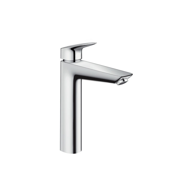 Logis Single lever basin mixer XL with ComfortZone 190, Chrome, without waste (71091000) - Hansgrohe