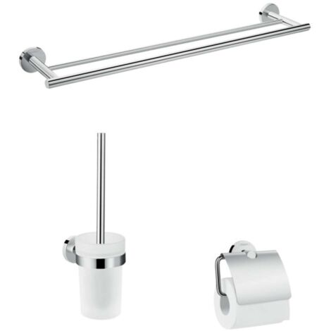 Hansgrohe Logis Universal - Badaccessoires-Set 3 in 1, verchromt 41727000