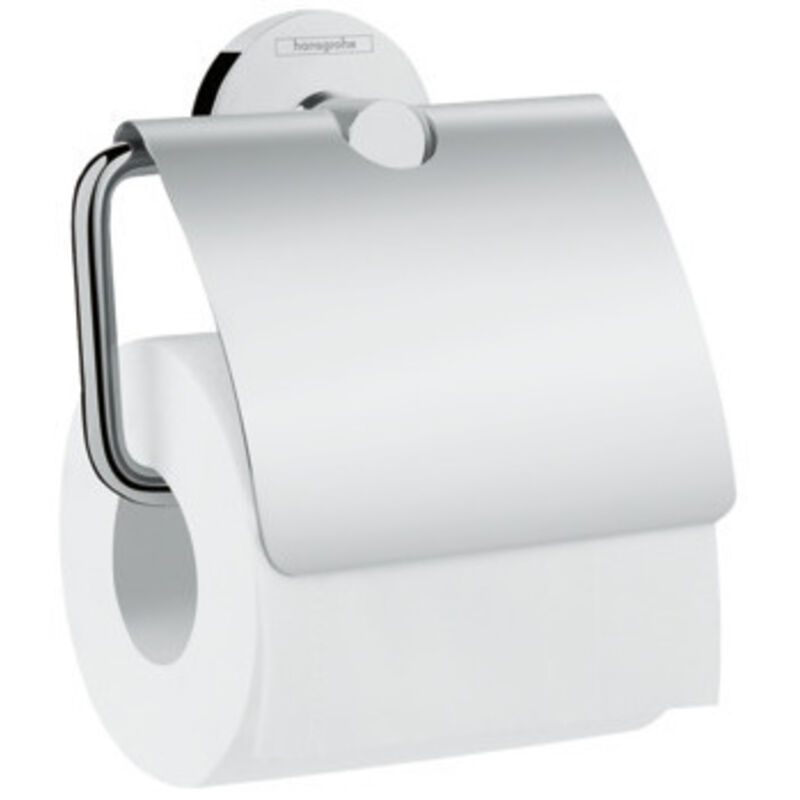 Hansgrohe Logis Universal Toilet roll holder with cover - Chrome - 41723000