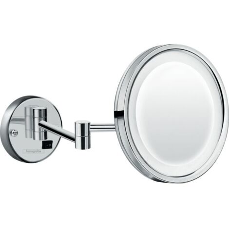 hansgrohe Logis UNIVERSAL Rasierspiegel, mit LED-Beleuchtung,