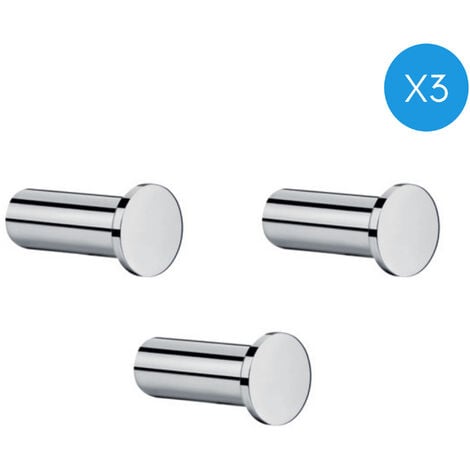 MARMOLUX ACC - 2pack Chrome Bathroom Hooks for Towels