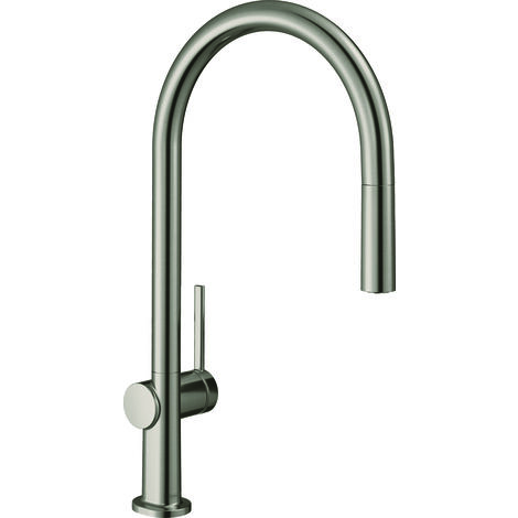 Hansgrohe M54 - Spültischarmatur Talis, mit ausziehbarem Auslauf, Edelstahl 72802800