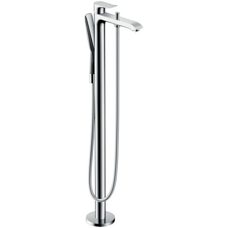 hansgrohe Metris Einhebel-Wannenmischer freistehend, Ausladung