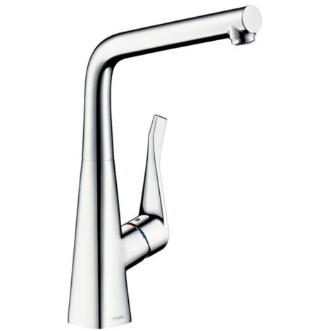 HANSGROHE Metris KÃ¼chenmischer, drehbar, abnehmbar, fÃ¼r die Montage vor einem Fenster, 14823000