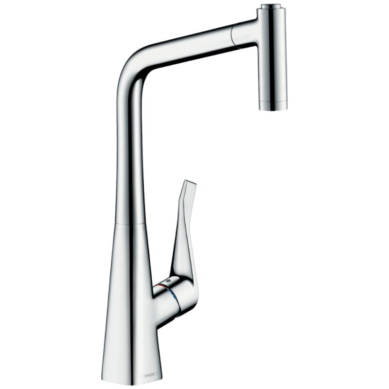 Hansgrohe - Robinet de cuisine avec douchette Metris M71 320 2 jets chromé