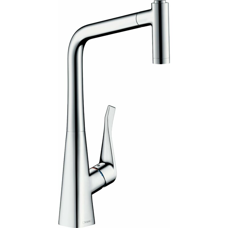 

Metris M71 monomando de cocina 320, ducha extraíble, 2 toberas, color: cromado - 14820000 - Hansgrohe