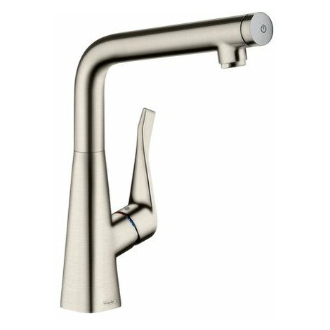 Hansgrohe Metris M71 Select Deck Mounted Kitchen Mixer Tap 320