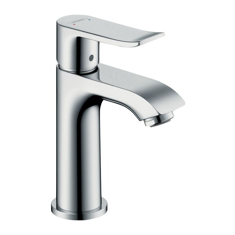 Metris 100 Metris 31186000 chromé , sans ensemble de déchets - Hansgrohe