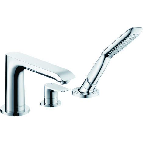 hansgrohe Metris mitigeur monocommande de baignoire 3 trous