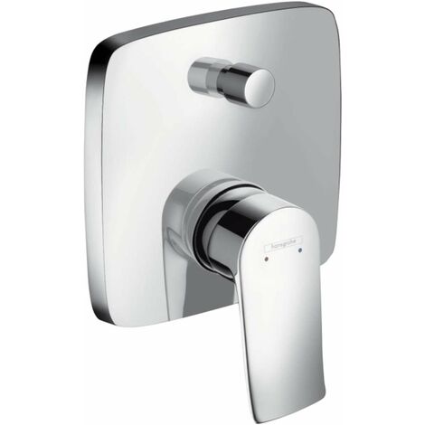 Hansgrohe Metris New - Mitigeur de baignoire encastré, chrome 31454000