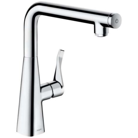Hansgrohe Metris Select - Grifo monomando de fregadero 260, cromo 14847000
